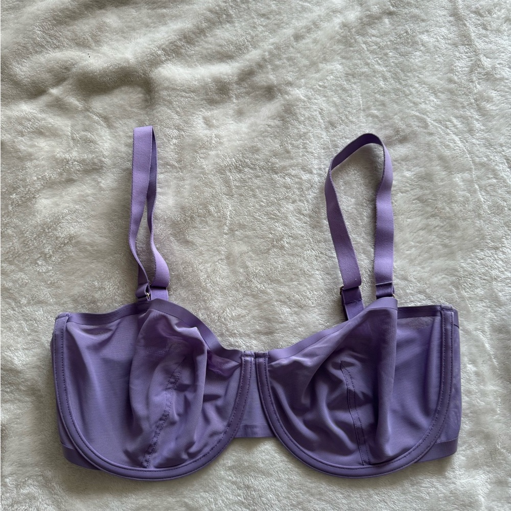 CUUP The Balconette - Mesh 34F in amethyst